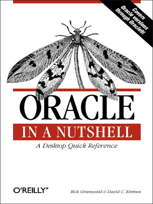Title details for Oracle in a Nutshell by Rick Greenwald - Available